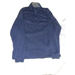Callaway Golf 1/4 Zip Pullover Shirt - Blue - Men’s Large - Polyester Cotton